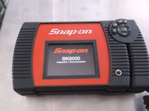 SNAP-ON BK6000 DIGITAL VIDEO IMAGE CAPTURING BORESCOPE ( INSURANCE SALVAGE / NO CAMERA AND CHARGER )